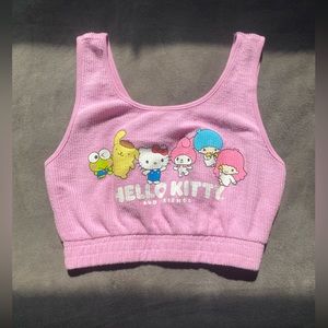Hello Kitty Cropped Tank